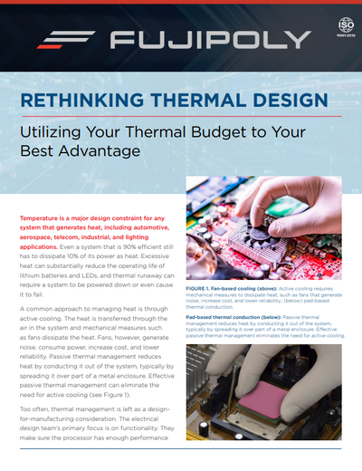 Rethinking Thermal Design